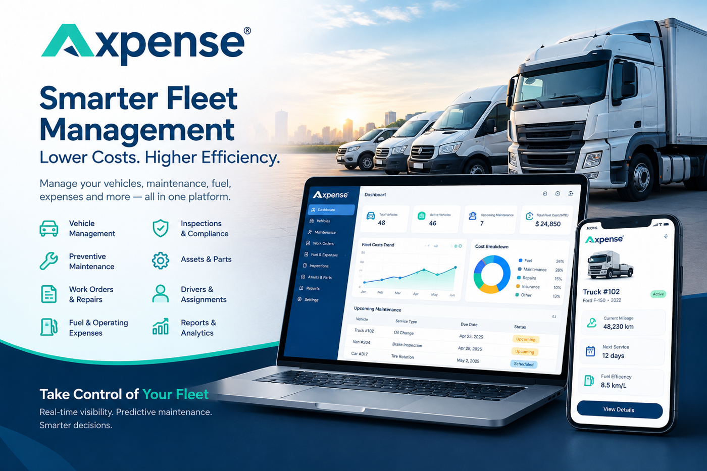 # Fleet Maintenance Software: How Businesses Can Reduce Vehicle Costs and Improve Fleet Efficiency